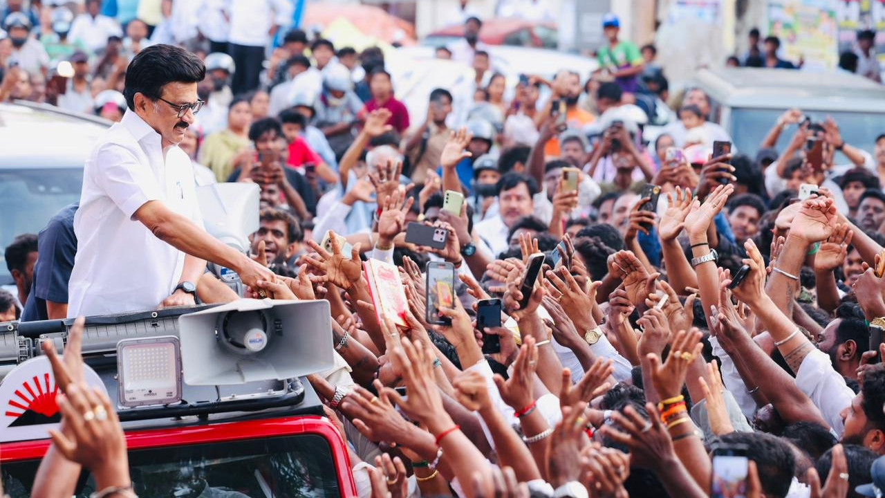 Stalin Visits Constituency Within 24 Hours of Election Loss