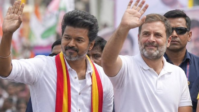 Vijay seeks Congress support to form government KC Venugopal