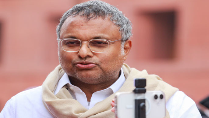 Karti Chidambaram Confirms Congress Support for Vijays Government in Tamil Nadu