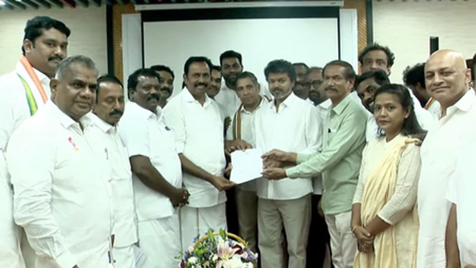 Vijay TVK Support Explained by Congress Leader Rajesh Kumar