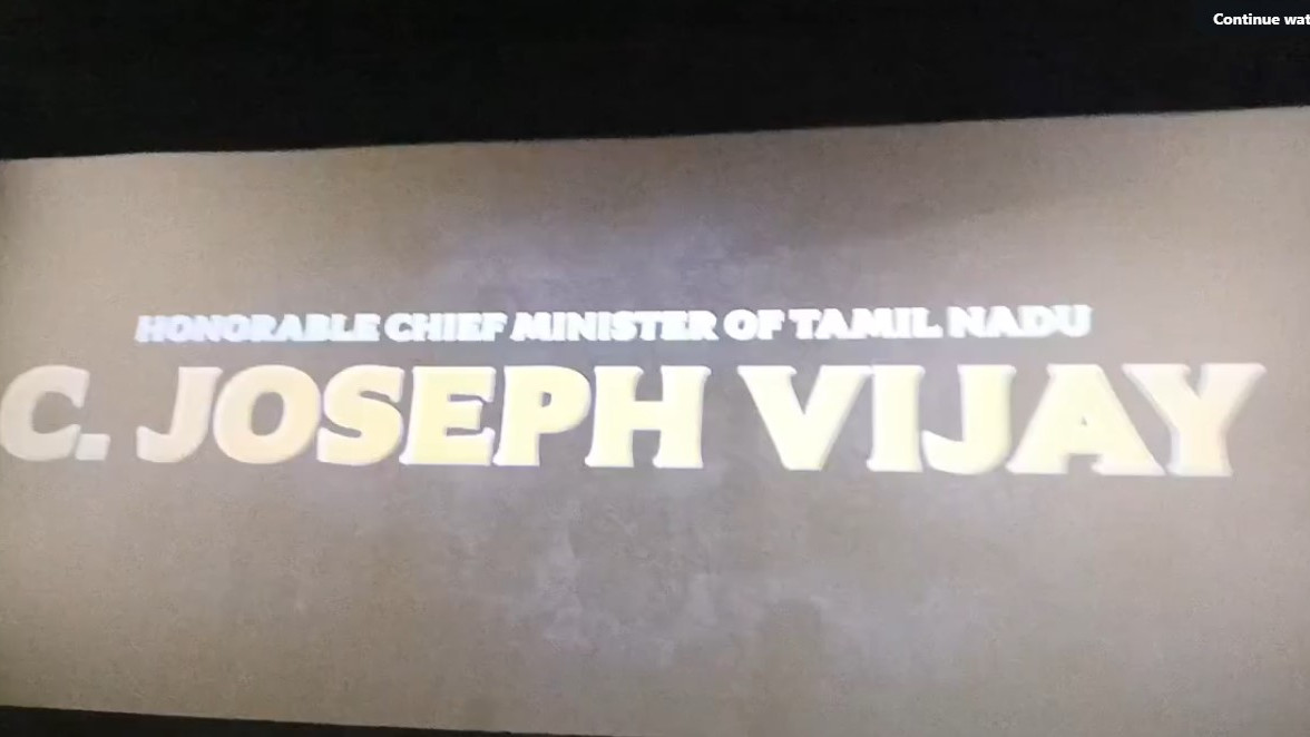 Fans Surprise with Chief Minister Vijay Title Card