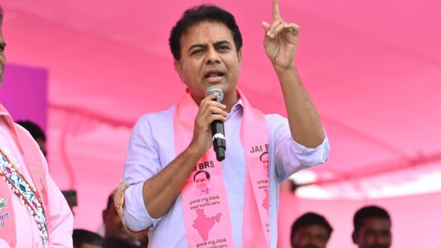 KTR Booked After Remarks Against Rahul Gandhi Revanth Reddy
