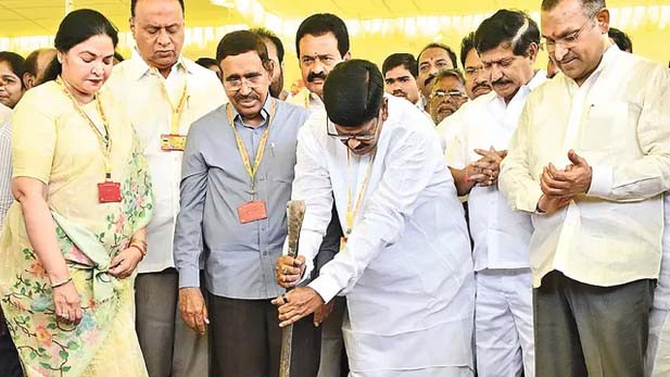 Nellore Gears Up for TDP Mahanadu Grand Preparations Begin