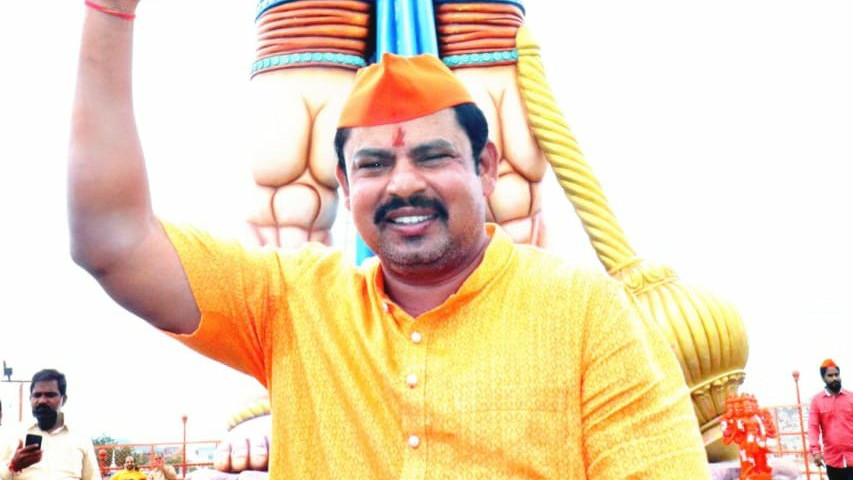 Raja Singh Angered by Minister Konda Surekhas Jai Shree Ram Remarks