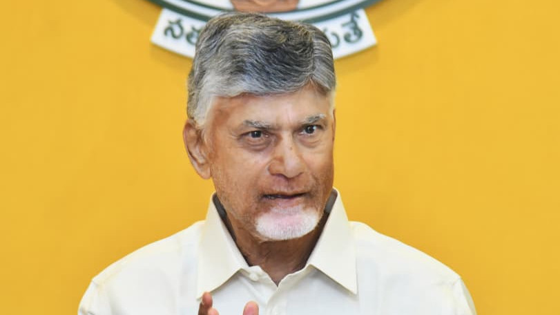 Chandrababu Stresses Tech and Humanity in Collector Meeting