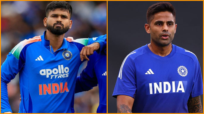 Suryakumar Yadav to be Replaced as T20 Captain Shreyas Iyer Likely Successor