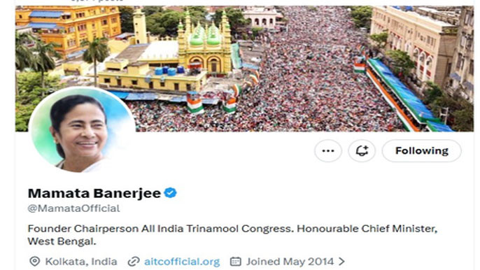 Mamata Banerjee Still Chief Minister on Social Media After Resignation