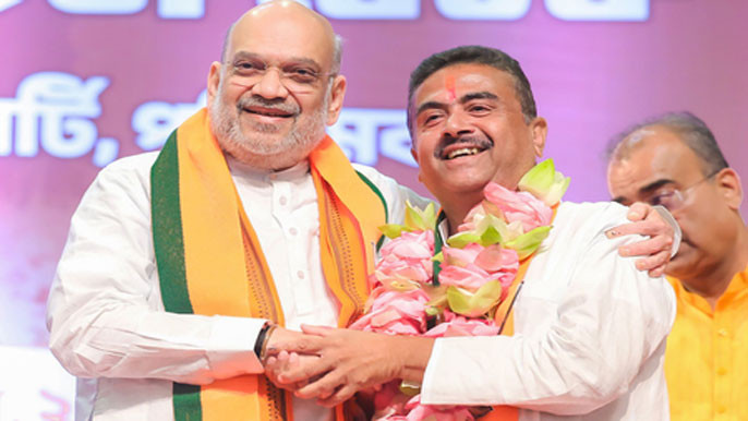 Suvendu Adhikari Chosen as CM Why BJP Picked Giant Killer
