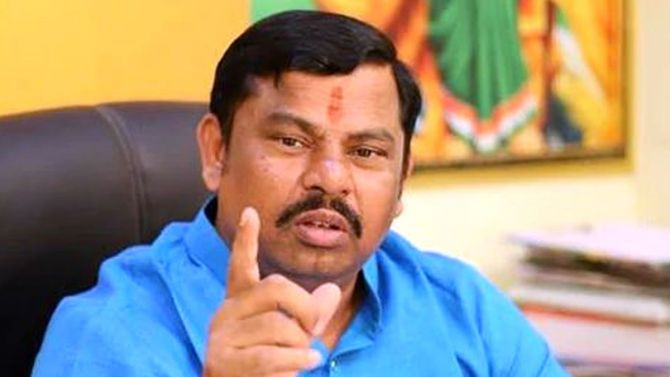 Raja Singh Alleges Owaisis Involvement in TCS Case