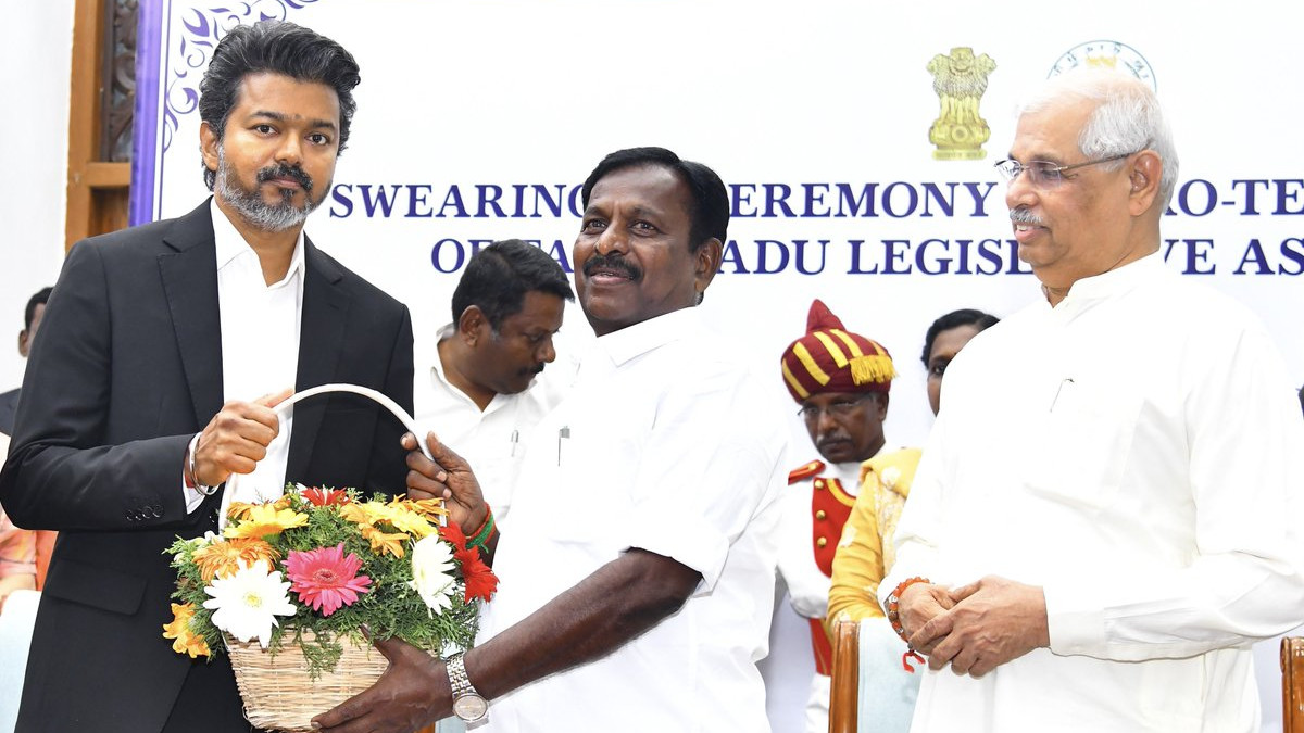 Karuppiah Appointed Tamil Nadu Assembly Protem Speaker