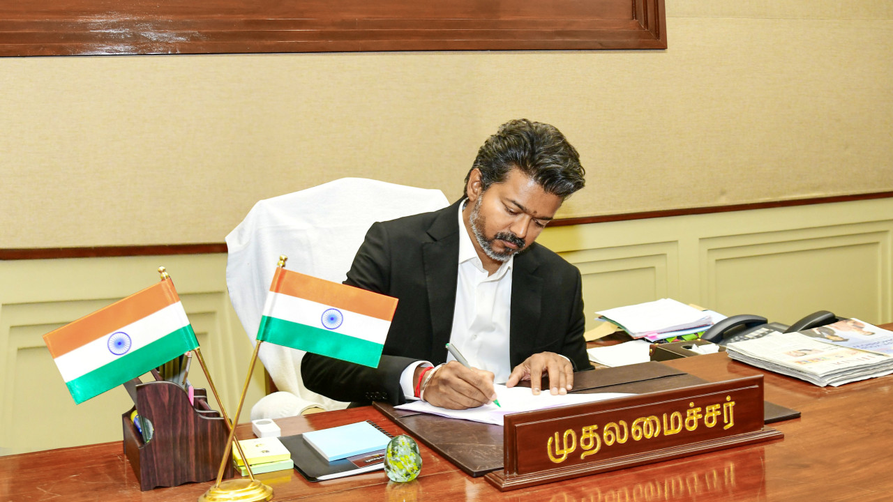 CM Vijay Appoints Key Officials to His Office