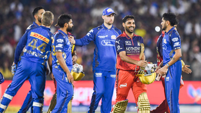 Suryakumar Yadav Mumbai Indians Out After Thrilling Loss to RCB