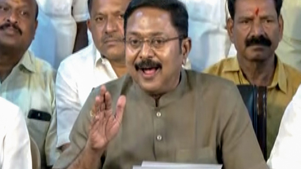 TTV Dinakaran Expels Mannargudi MLA for Supporting TVK Government