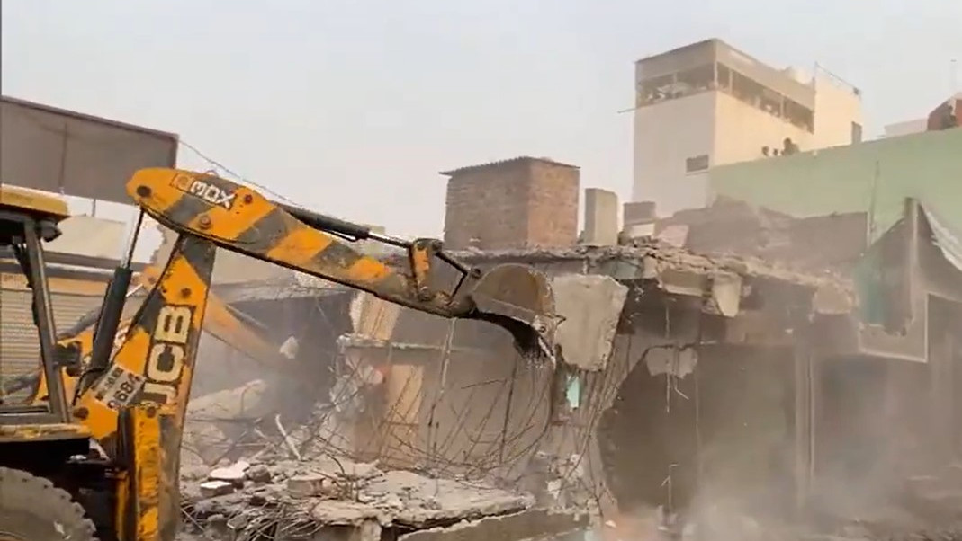 Nida Khan Case Majlis Corporator Matin Patel House Demolished