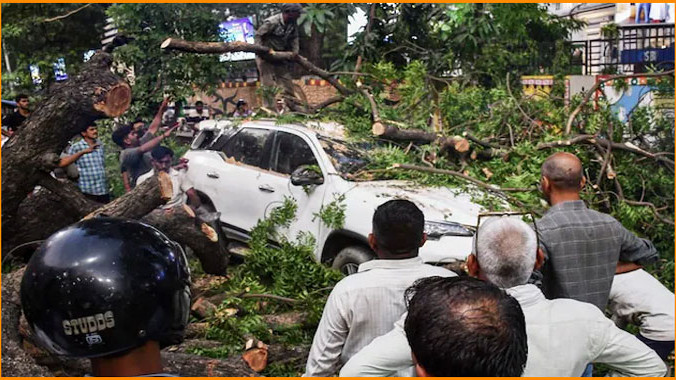Uttar Pradesh Storm Kills 54 People