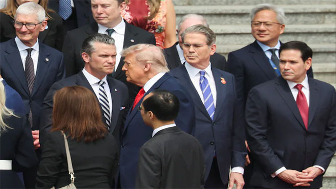 Donald Trump China Visit with CEOs Focuses on Business Deals