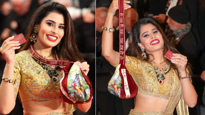 Artist Aarti Khetarpal Brings Vrindavan To Cannes With Pocket Bhagavad Gita And Krishna Bag