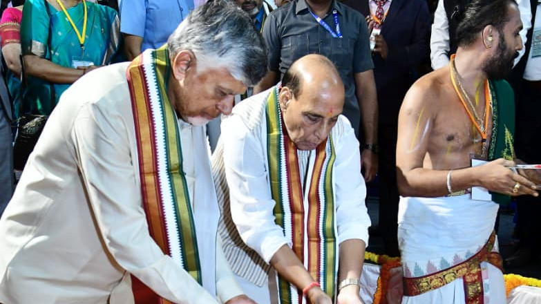 Rayalaseema as Defense Hub Chandrababu Inaugurates Stealth Fighter Jet Project