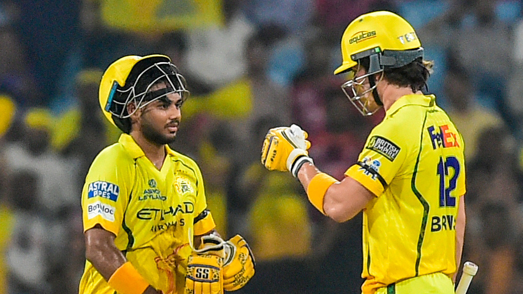 CSK Score 187 Runs Karthik Sharma Shivam Dube Star vs Lucknow