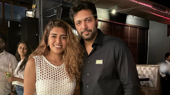 Kenisha Announces Breakup with Jayam Ravi