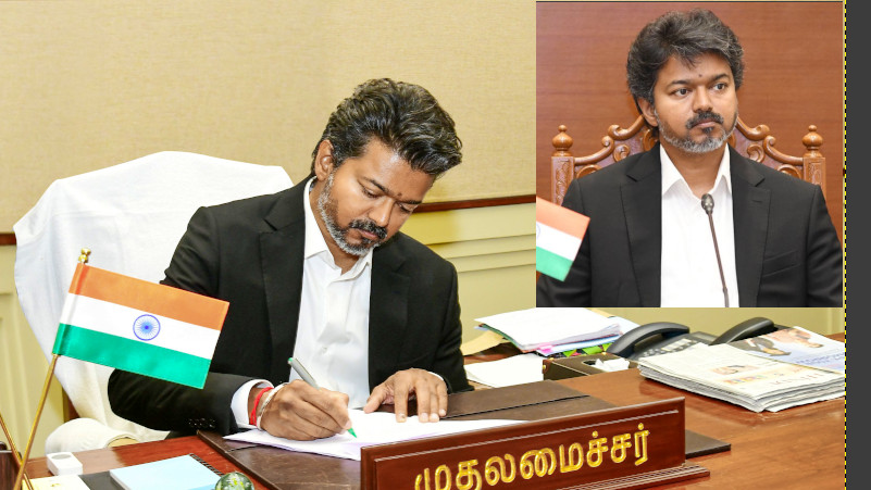 Vijay Removes Towel from CM Chair Ending VIP Culture