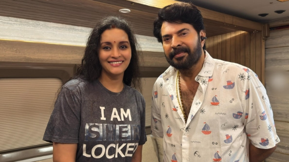 Renu Desai meets Mammootty shares photos