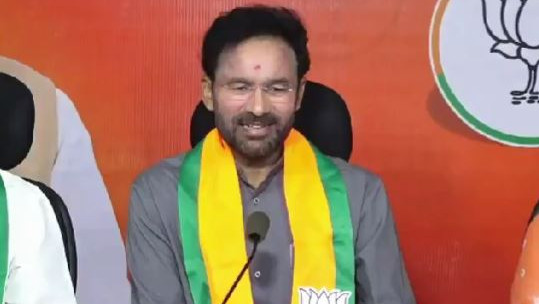 Bandi Bhagirath Arrest Has No Connection to Centre Says Kishan Reddy