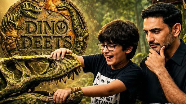 Nara Devaansh Launches YouTube Channel Dino Deets