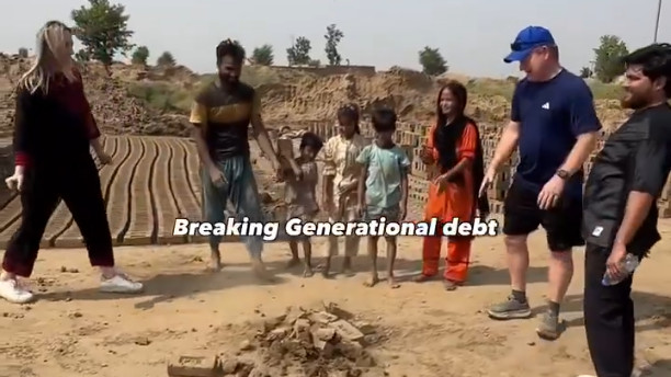 Aaron Hutchings frees Pakistani family from 130 years of bonded labor