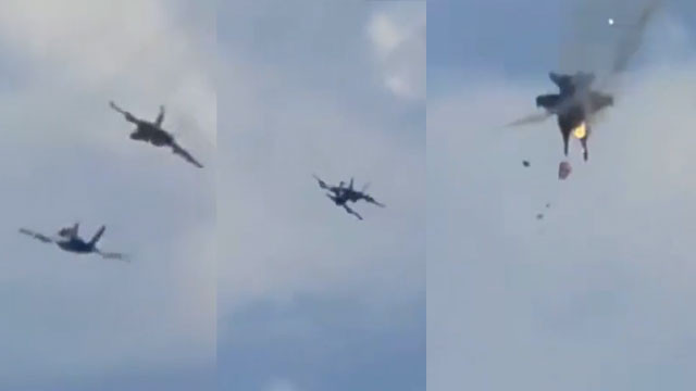 Navy Jets Collision Four Crew Members Survive Idaho Air Show Accident