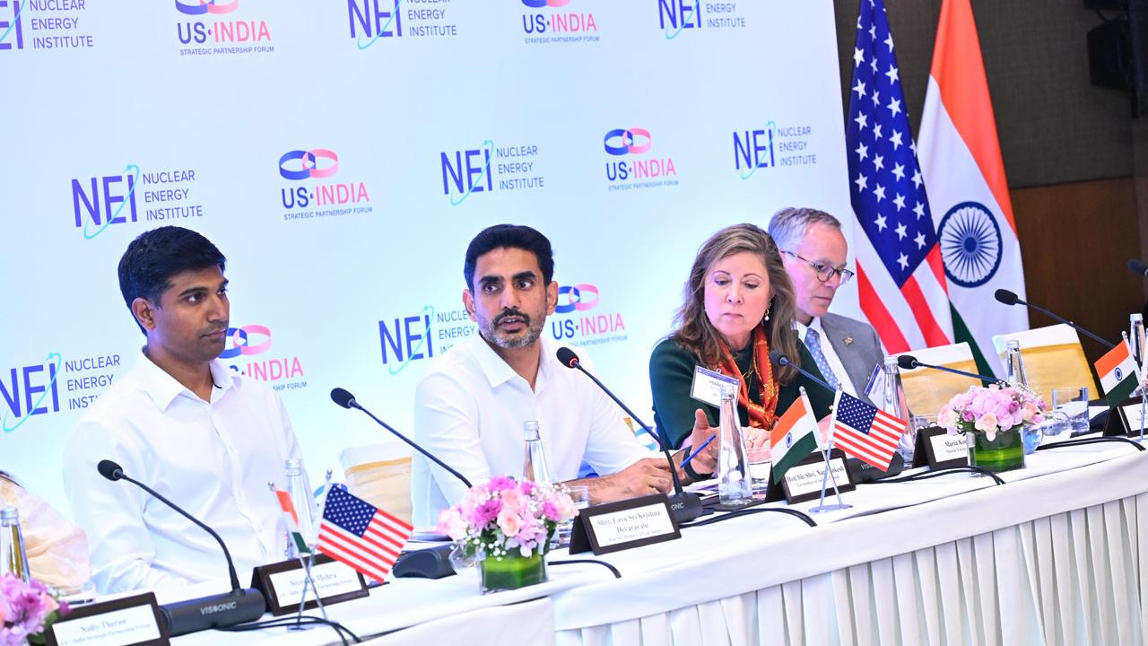 Nara Lokesh AP a Reliable Partner in Nuclear Economy