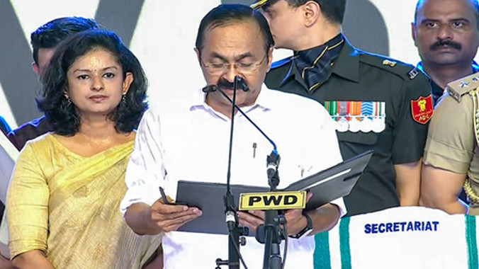 VD Satheesan Sworn in as Kerala Chief Minister UDF Returns to Power