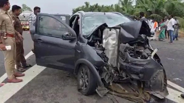 Tamil Nadu Road Accident Five Dead in Madurai Crash