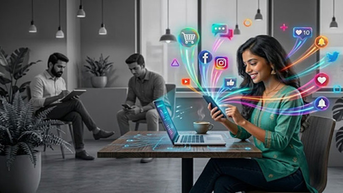 Digital India Women Lead in Digital Activities Report