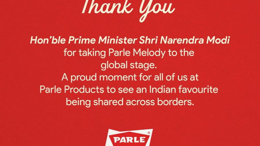 Giorgia Meloni Receives Melody Chocolate PM Modi Parle Thanks