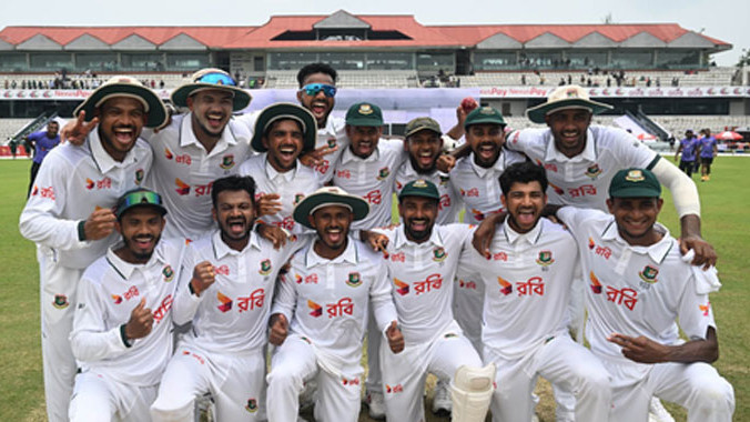 Bangladesh Cricket Team Beats Pakistan Moves Ahead of India in WTC Rankings