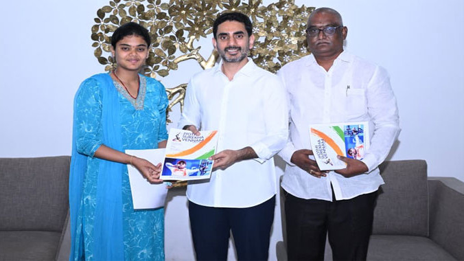Jyothi Surekha Meets Minister Lokesh Assured Support
