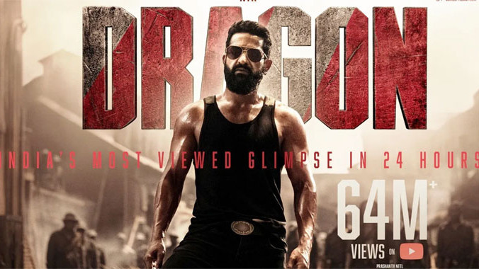 NTR Dragon Creates YouTube Sensation All Time Record