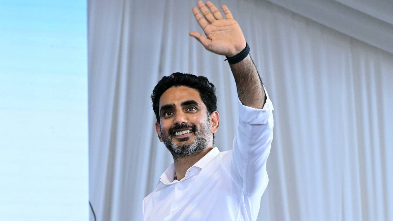 Nara Lokesh Arrives at Kadapa Airport for Two Day Visit