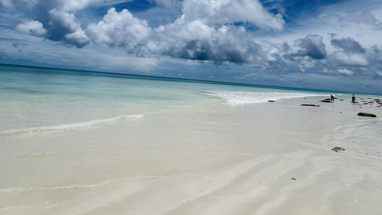 Radhanagar Beach Asia Best Beach with Blue Flag Guinness Record