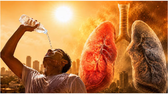 Heatwave Impact on Lungs Respiratory Issues Rise