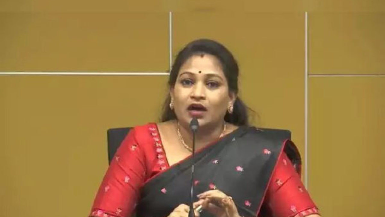 Vangalapudi Anitha on Abhinay Darshan Political Conspiracy