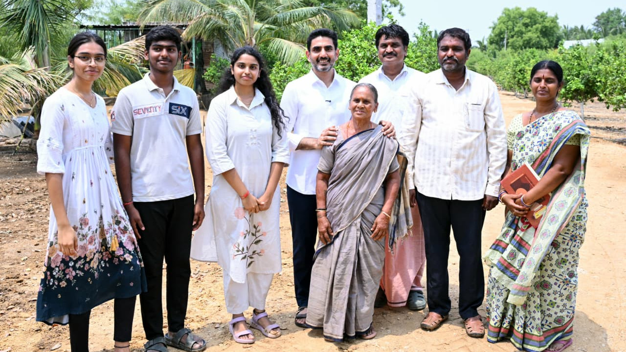 Nara Lokesh Praises Dwarakanatha Reddy For Natural Farming Success
