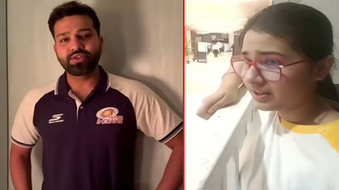 Rohit Sharma Apologizes to Crying Fan Jinia After Missed Meeting