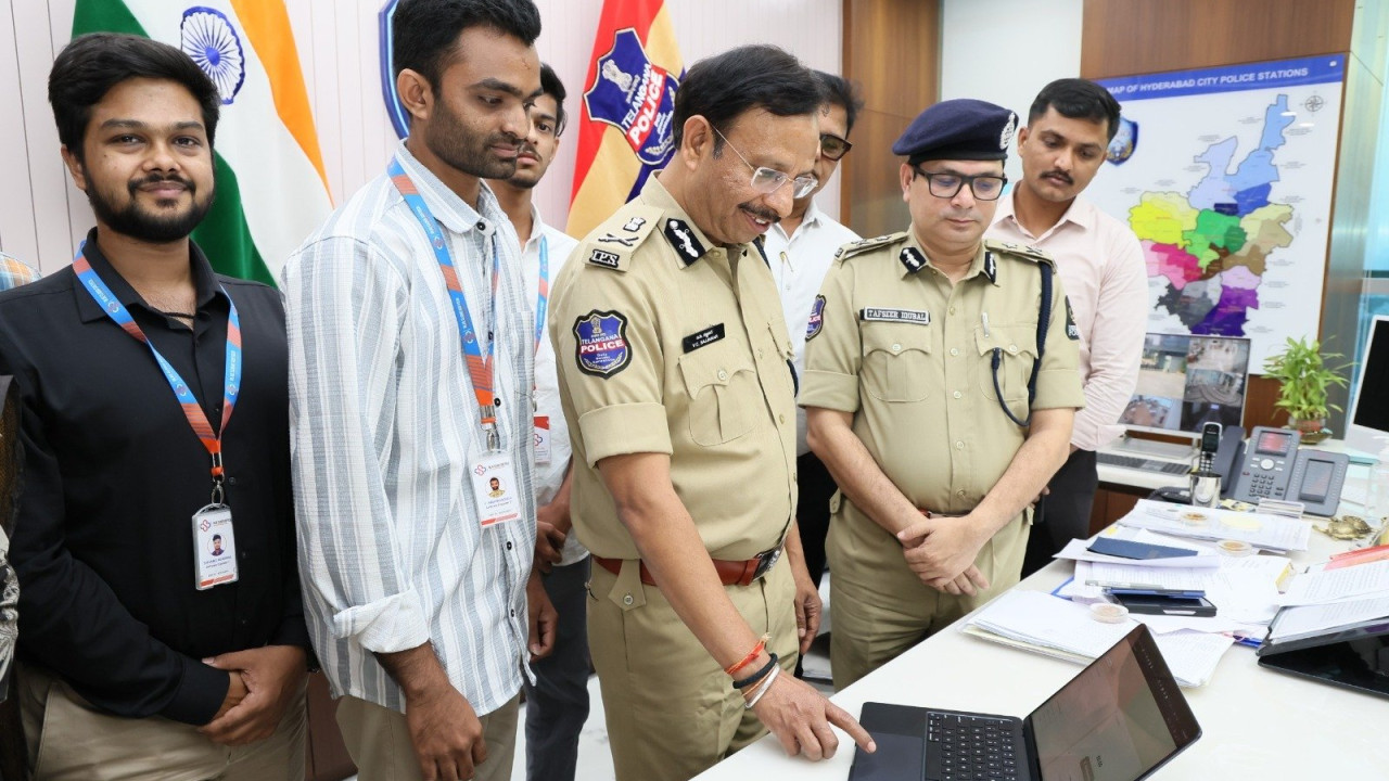 Sajjanar Launches AI Cop Writer App for Hyderabad Police