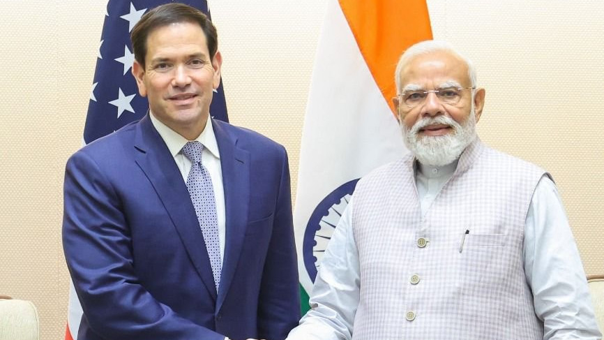 Marco Rubio meets Modi invites him to US