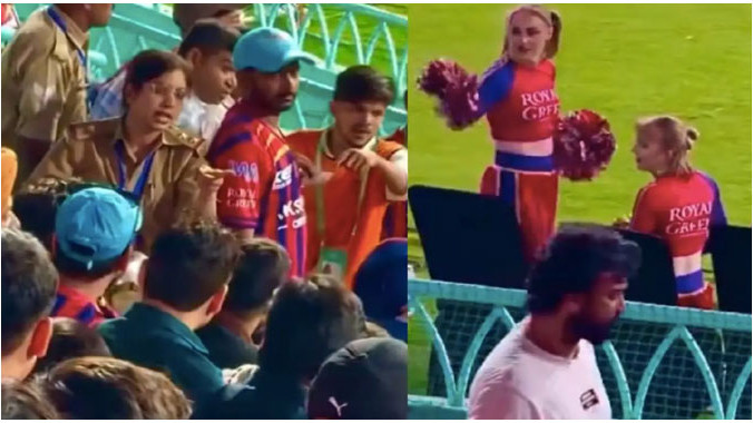 IPL 2026 Match Controversy Fans Misbehave With Cheerleaders