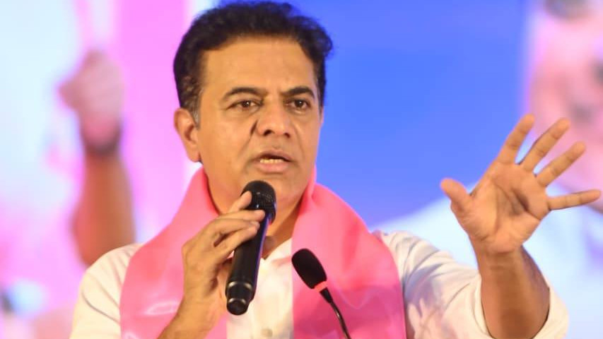 KTR Fires at Congress Over Free Electricity Scheme in Telangana