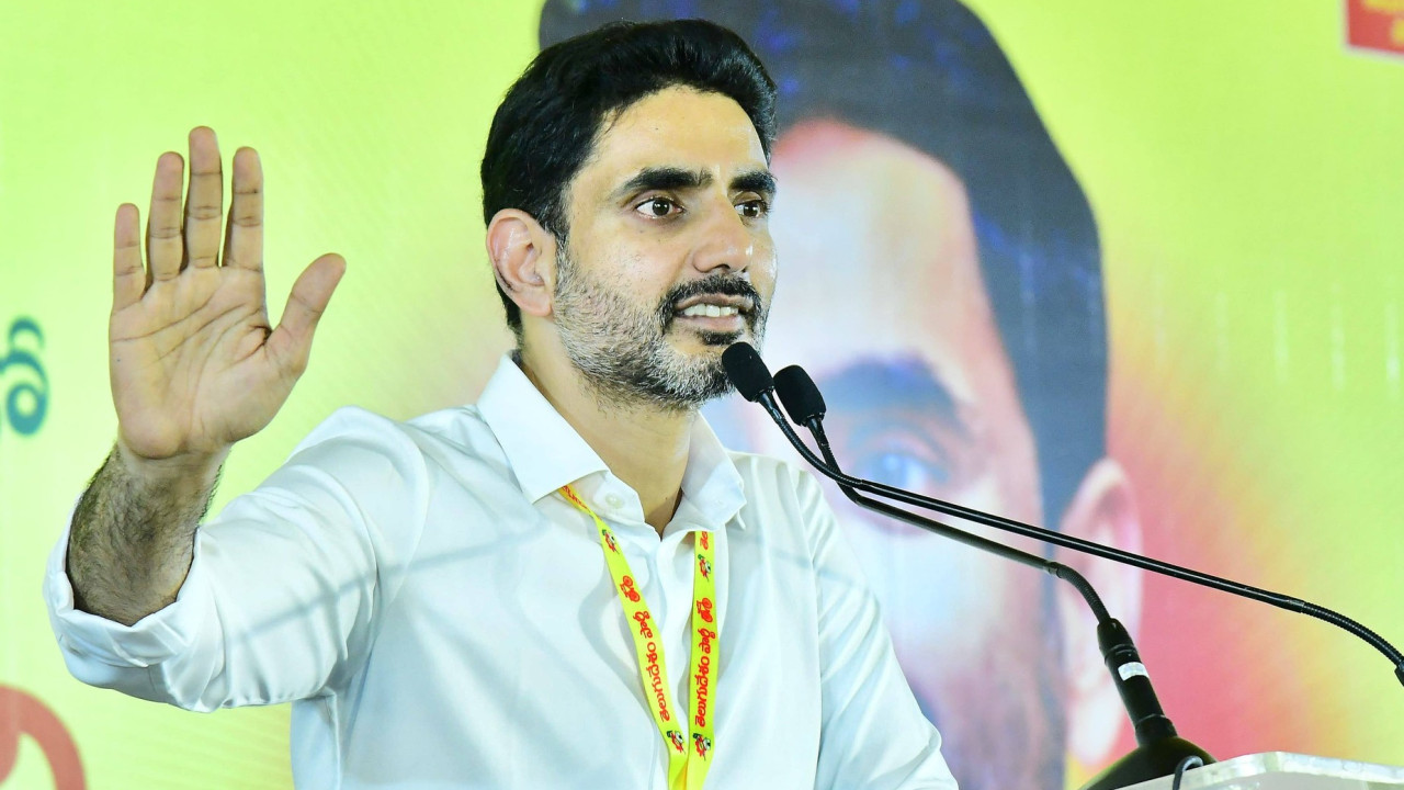Nara Lokesh Slams YSRCP for False Propaganda on Student Kits