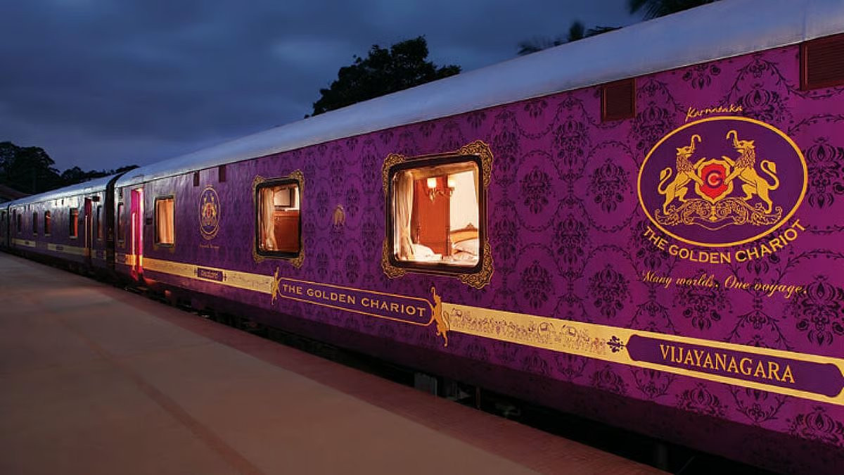 Golden Chariot Luxury Train Returns to South India